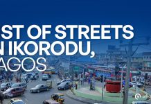 List of Streets in Ikorodu, Lagos